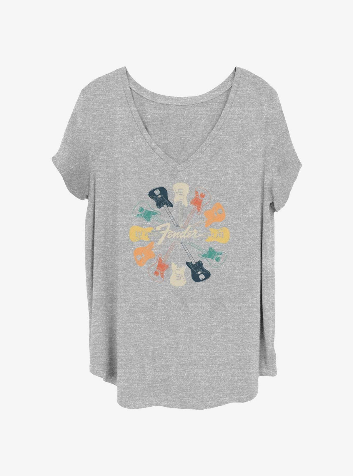 Fender Retro Roundup Girls T-Shirt Plus Size