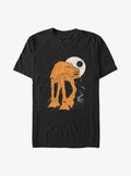 space adventure AT-AT Full Moon Big Tall T-Shirt