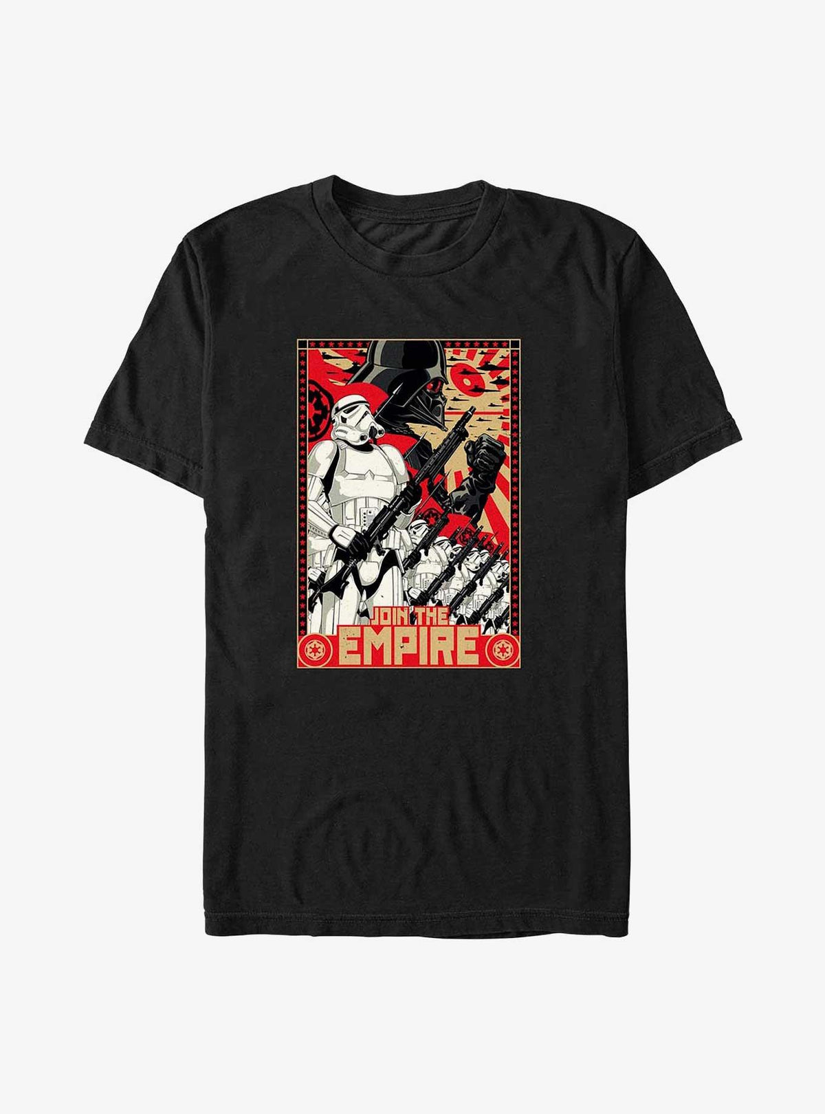 space adventure Join The Empire Propaganda Poster Big Tall T-Shirt