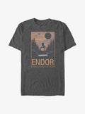 space adventure Endor Park Service Poster Big Tall T-Shirt