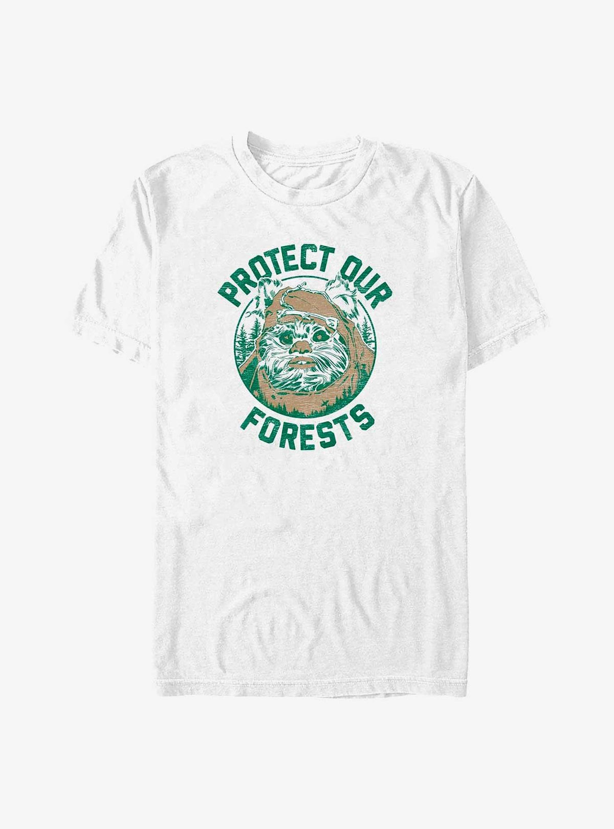 space adventure Ewok Protect Our Forests Big Tall T-Shirt