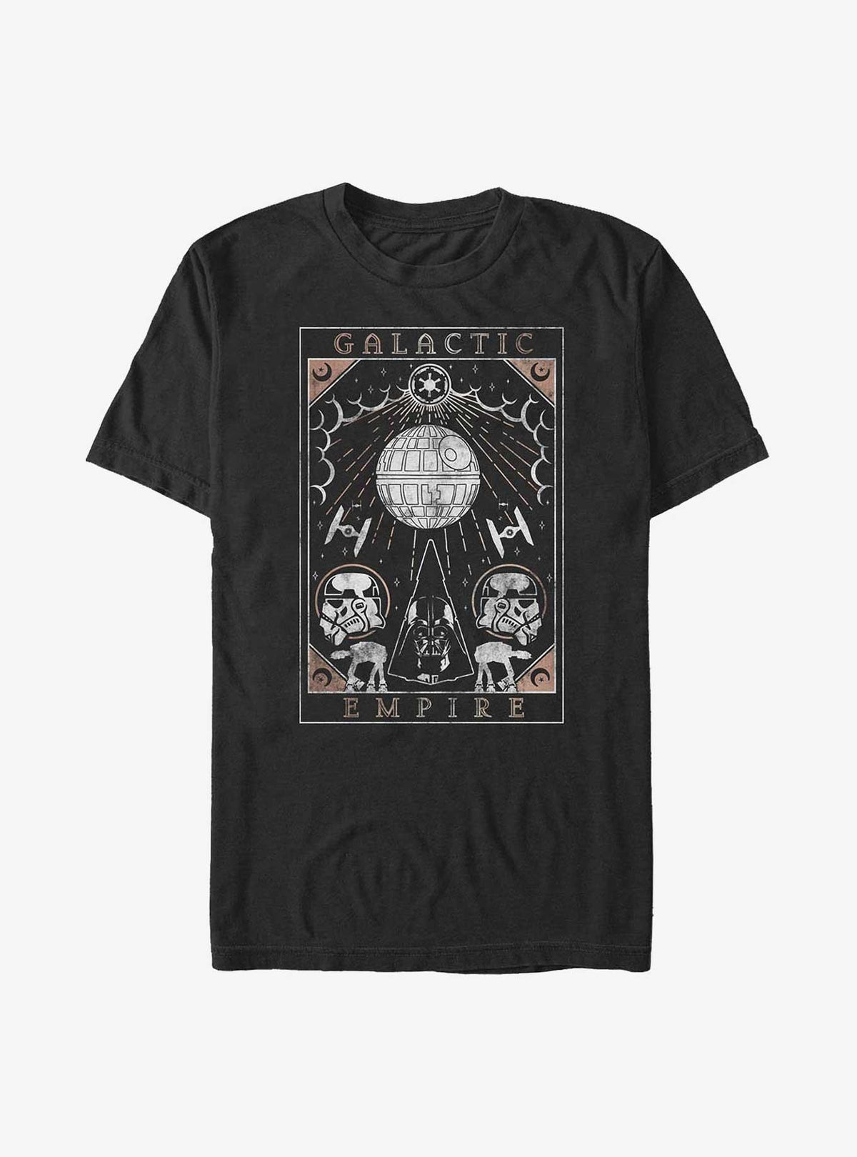 space adventure Galactic Empire Tarot Big Tall T-Shirt