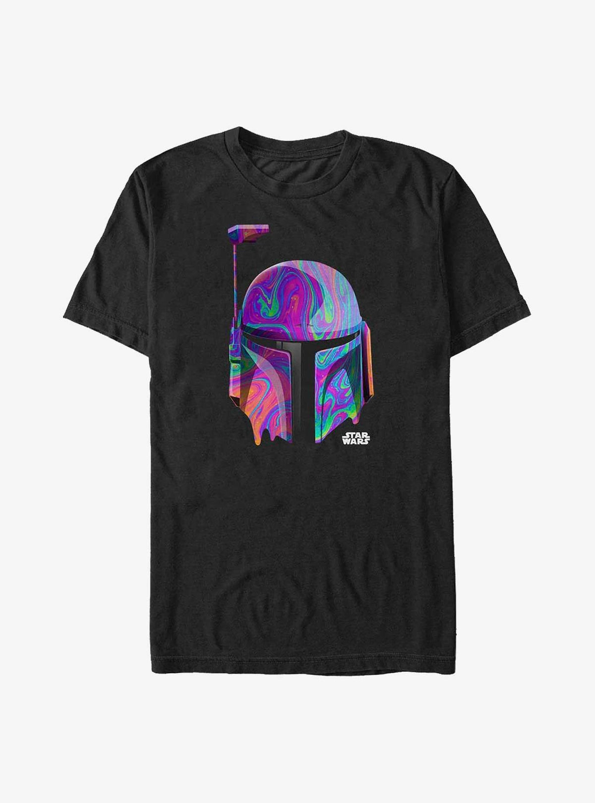 space adventure Psychedelic Boba Helmet Big Tall T-Shirt