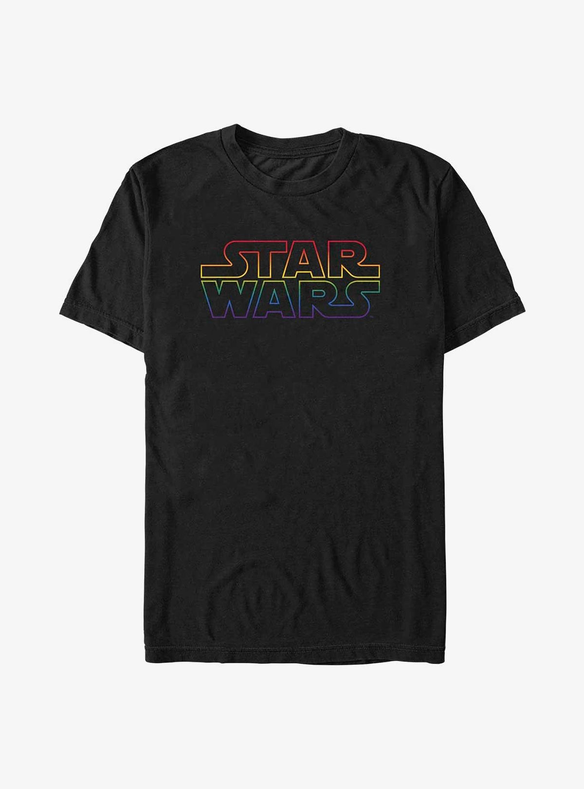 space adventure Rainbow Outline Logo Big Tall T-Shirt