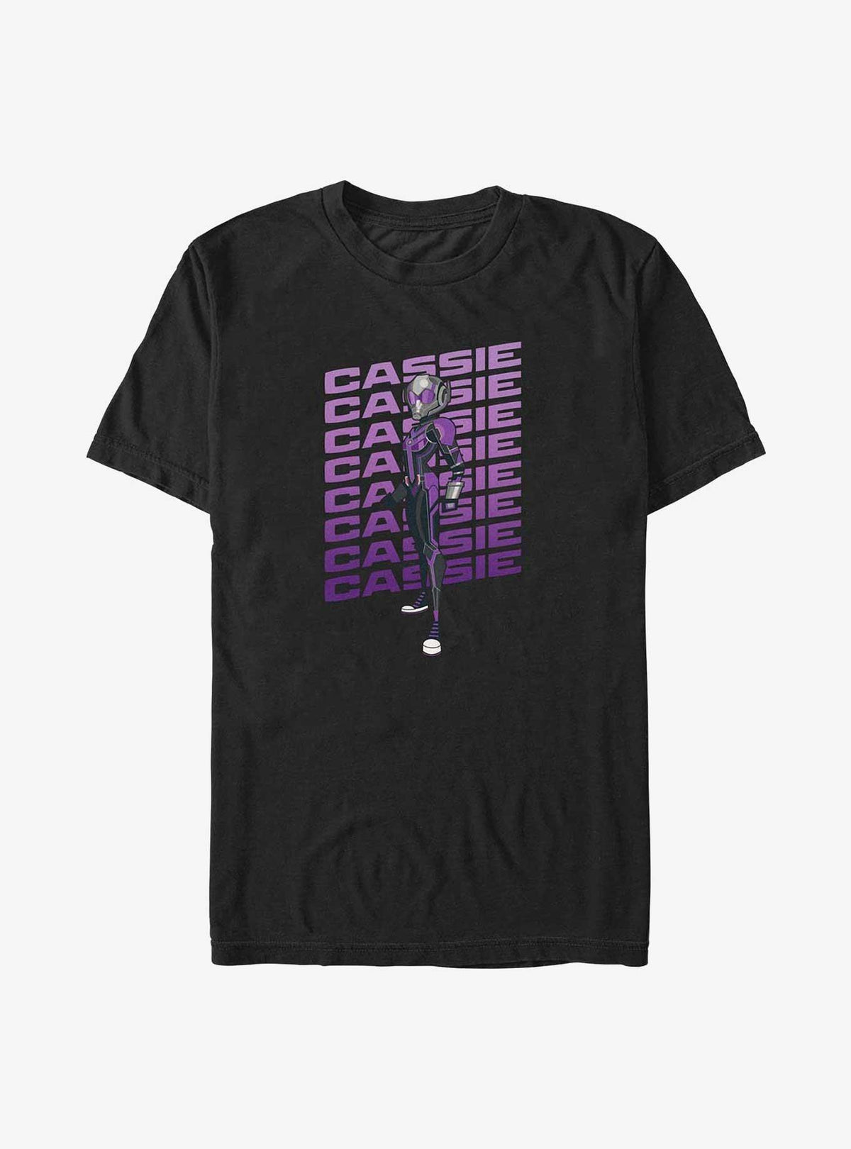 Ant-Man and the Wasp Quantumania Cassie Name Stacked Big Tall T-Shirt