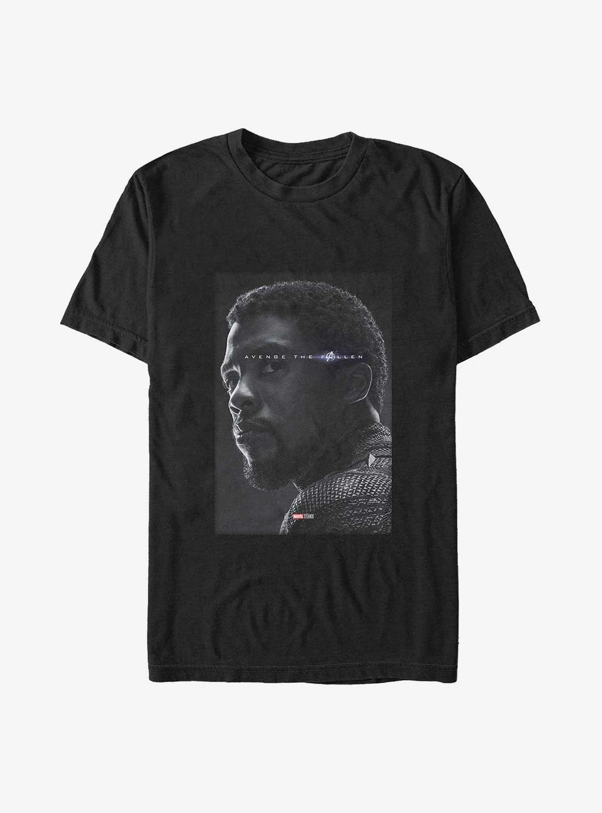 Black Panther T'Challa Avenge The Fallen Poster Big Tall T-Shirt