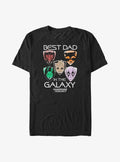 Guardians of the Galaxy Best Galaxy Dad Big Tall T-Shirt