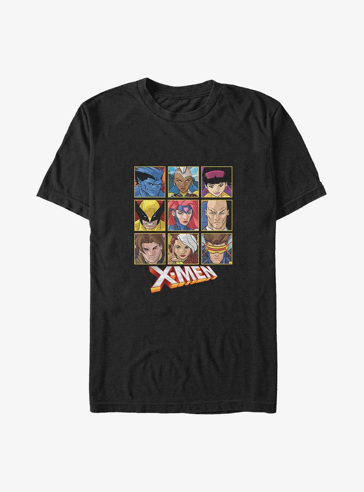X-Men Core Characters Line Up Big Tall T-Shirt