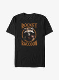 Guardians of the Galaxy Grunge Rocket Raccoon Big Tall T-Shirt