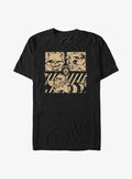 Guardians of the Galaxy Rocket Raccoon Panels Big Tall T-Shirt