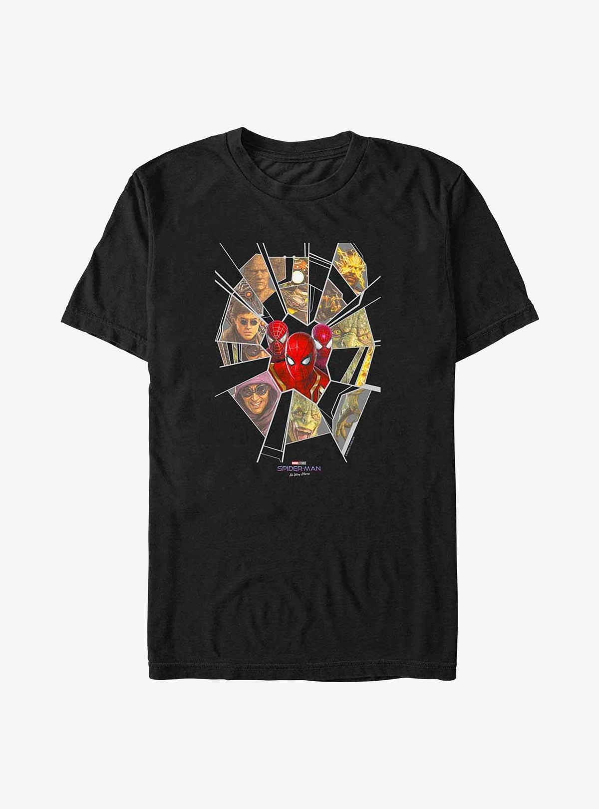 web hero Web of Villains Big Tall T-Shirt