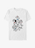 101 Dalmatians Big Pups Big Tall T-Shirt