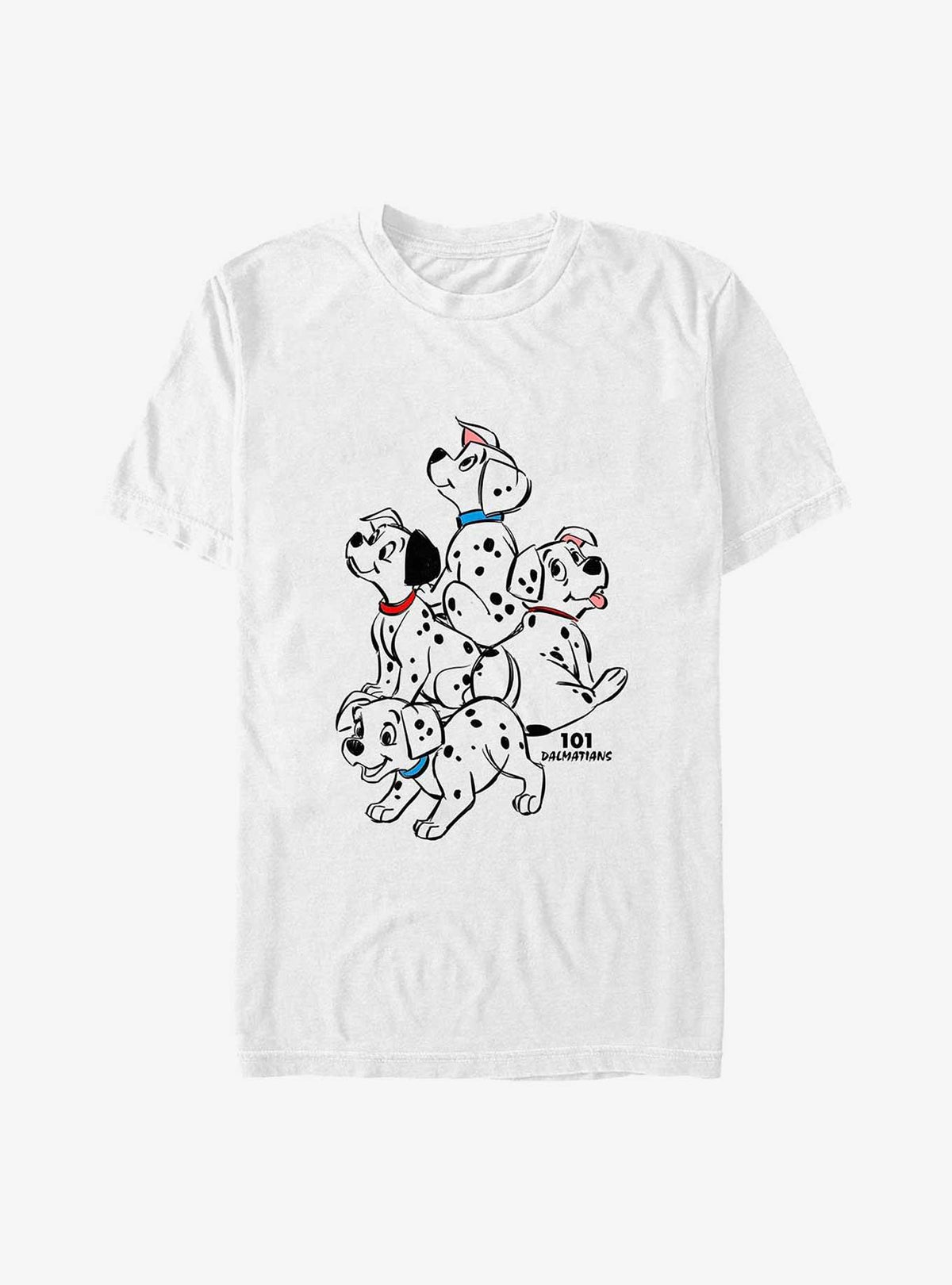 101 Dalmatians Big Pups Big Tall T-Shirt