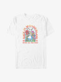 Alice in Wonderland We're All Made Here Arch Poster Big Tall T-Shirt