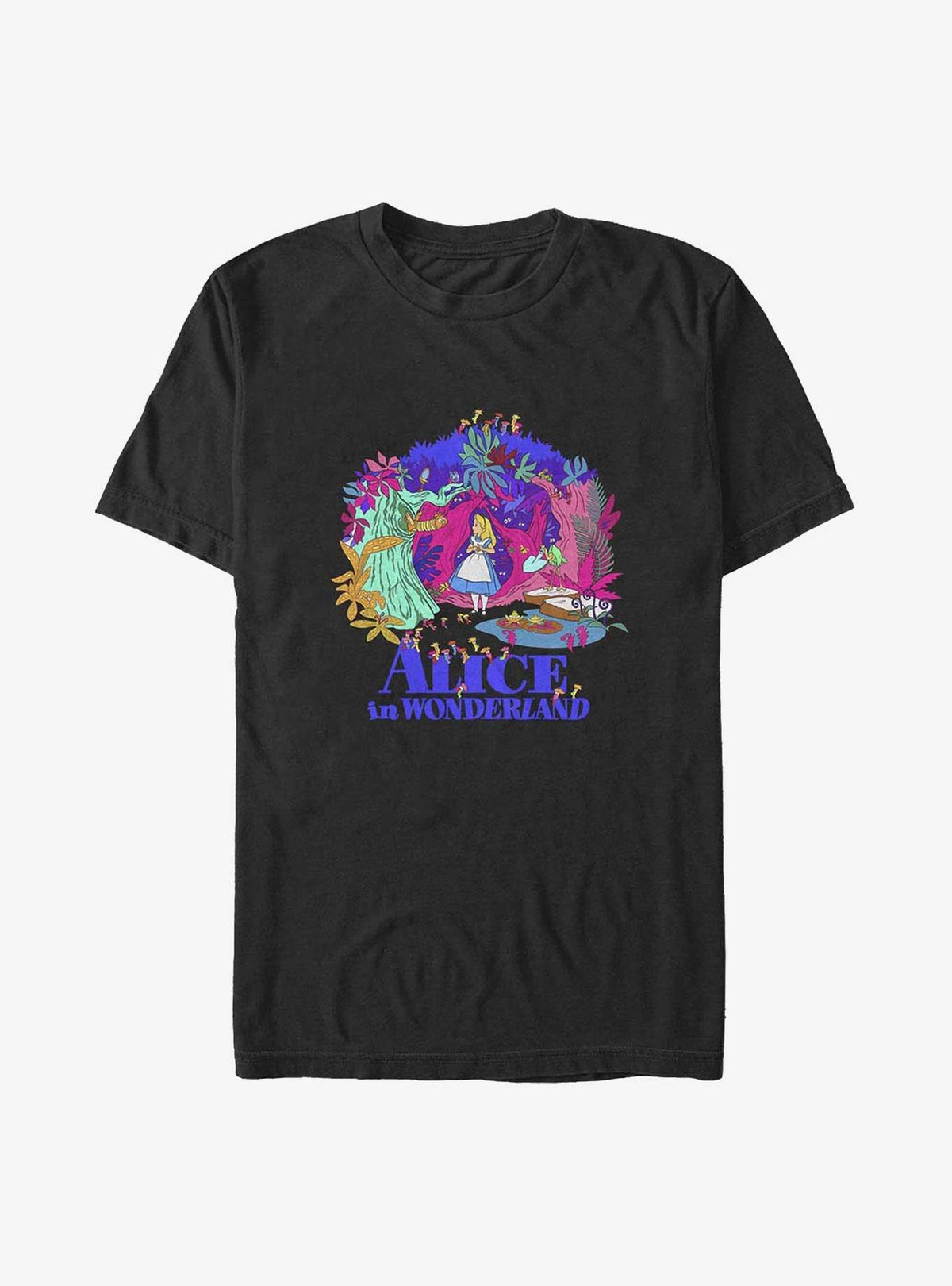 Alice in Wonderland Full of Wonder Poster Big Tall T-Shirt