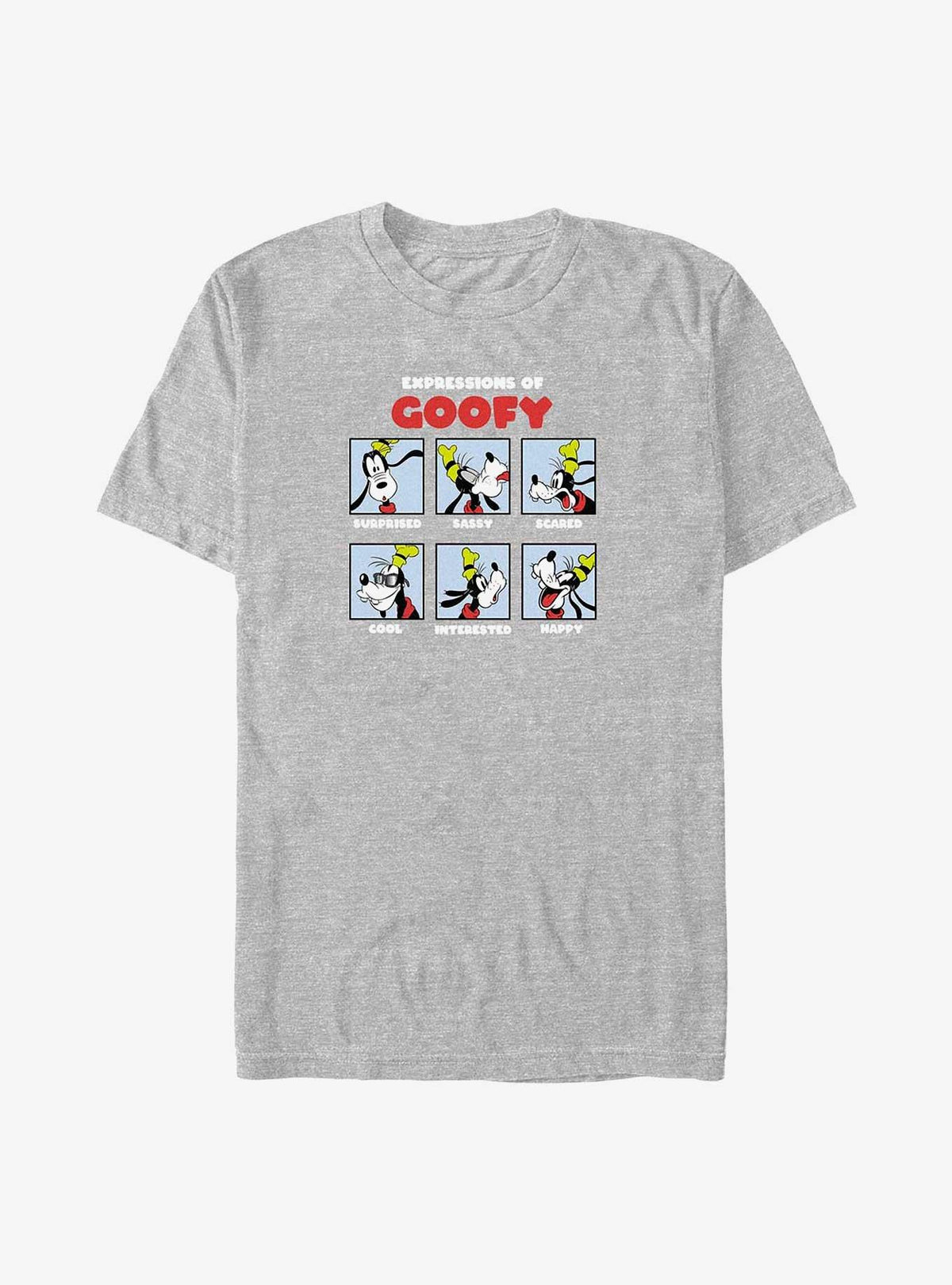 Goofy Expressions of Goofy Big Tall T-Shirt