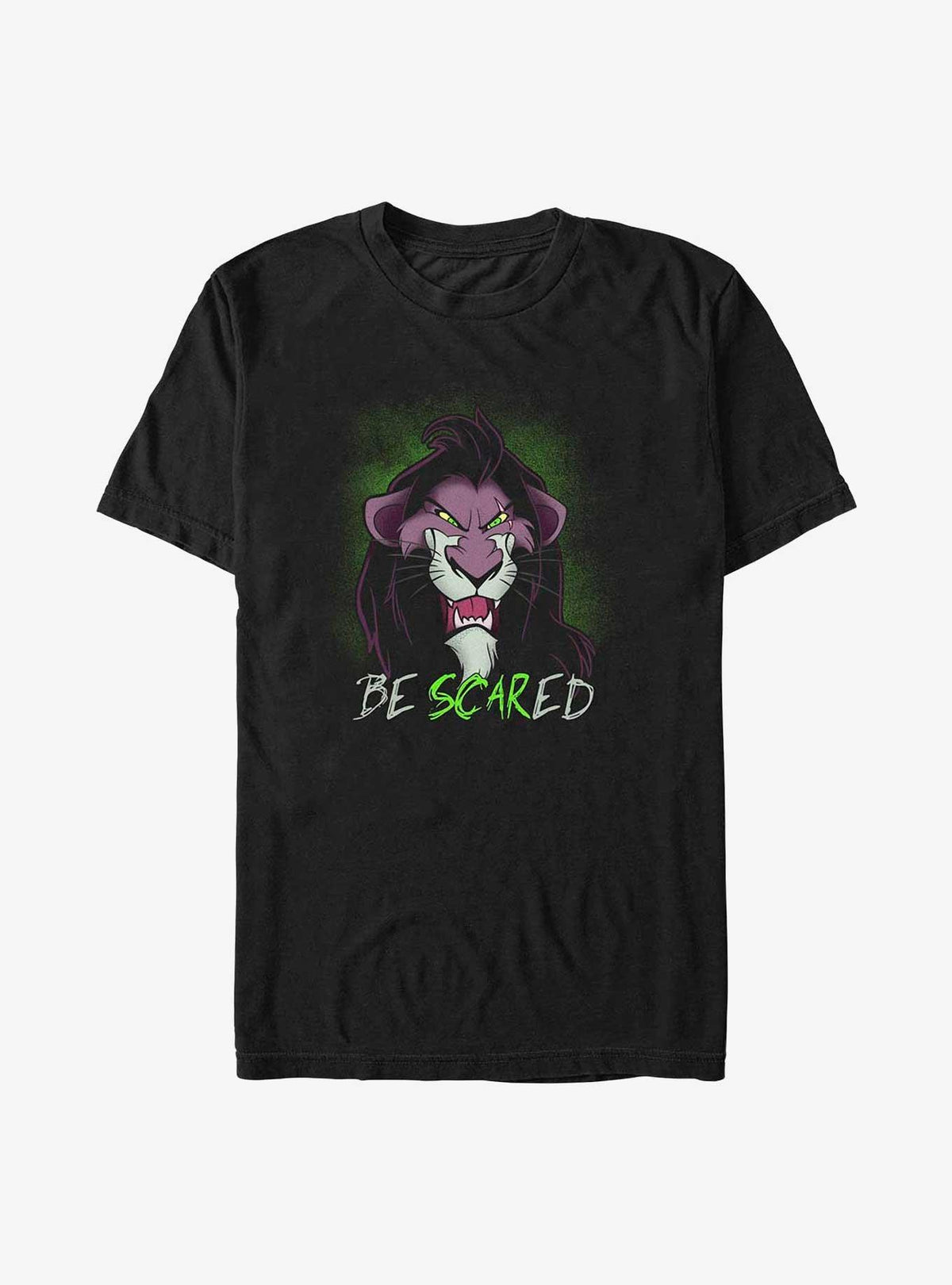 The Lion King Scar Be Scared Big Tall T-Shirt