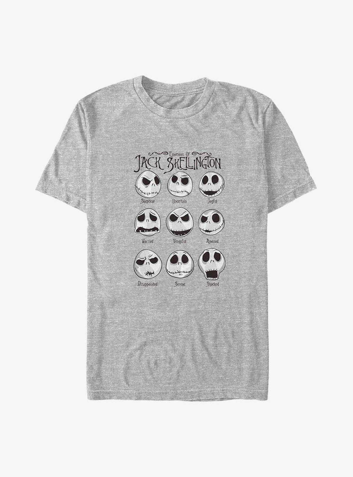 spooky holiday Jack Emotions Big Tall T-Shirt