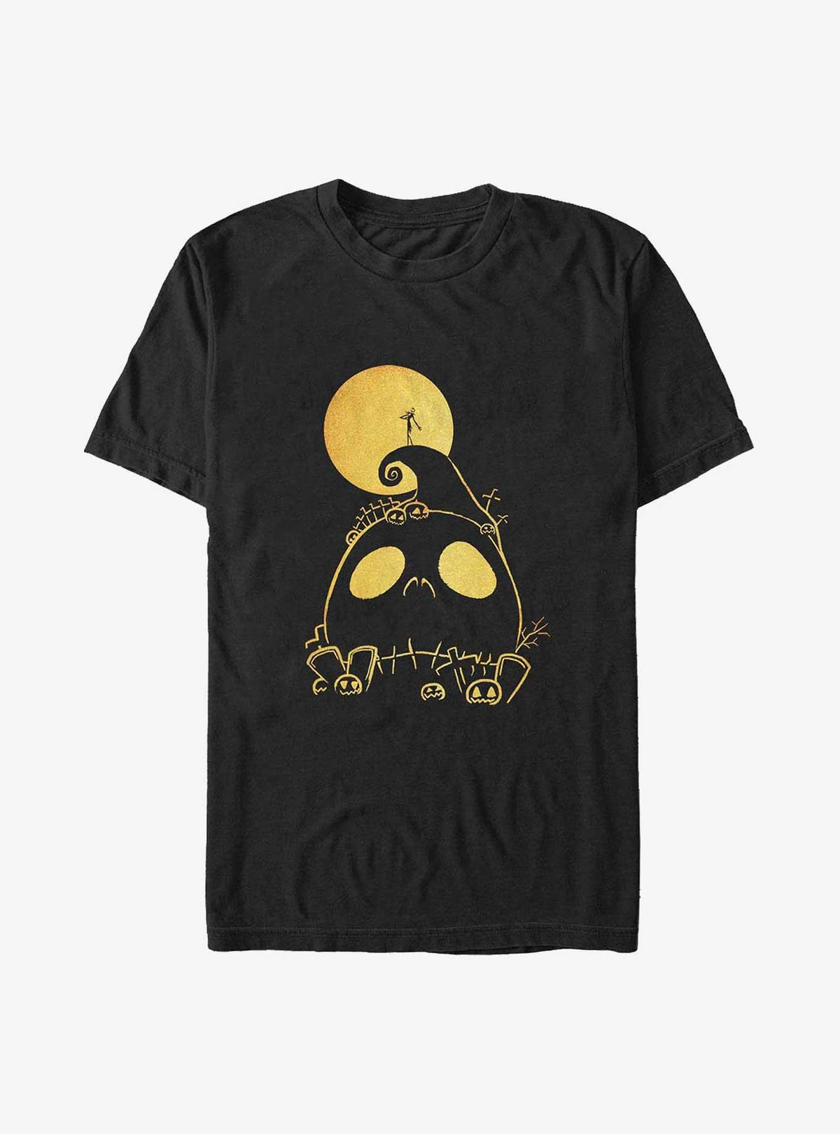 spooky holiday Skull Cemetery Big Tall T-Shirt