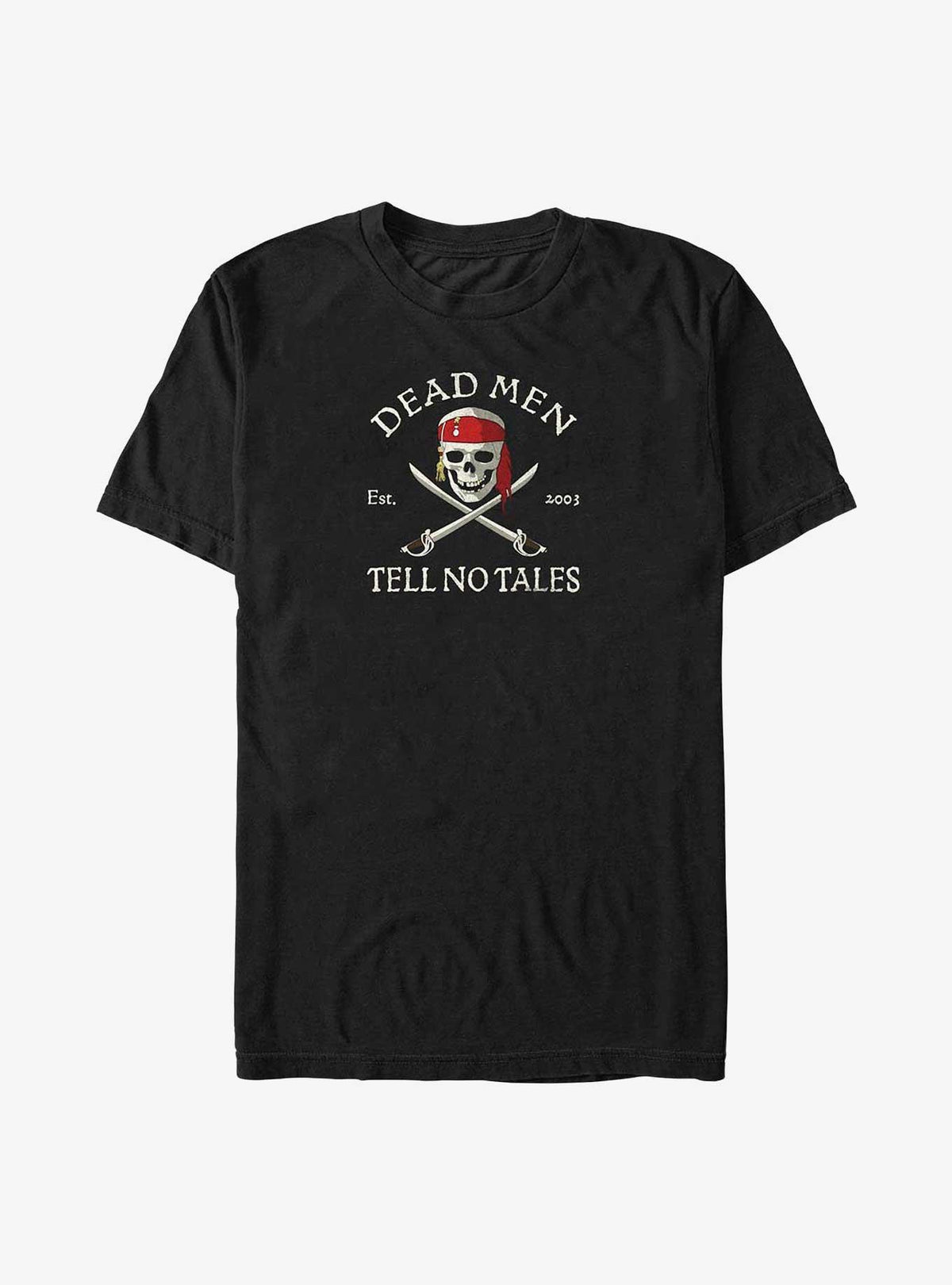 Pirates of the Caribbean Dead Men Tell No Tales Big Tall T-Shirt