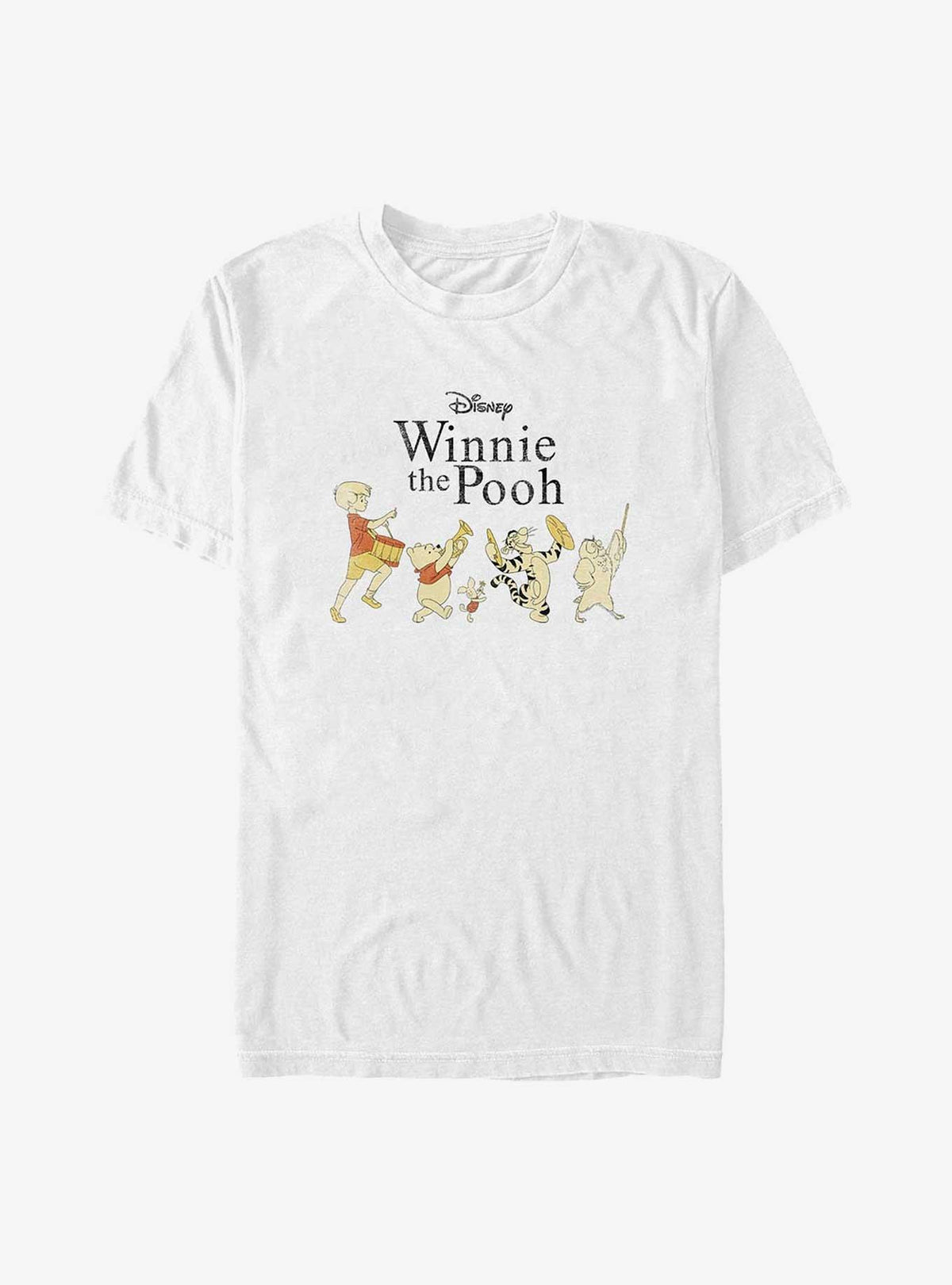 Winnie The Pooh Parade Big Tall T-Shirt