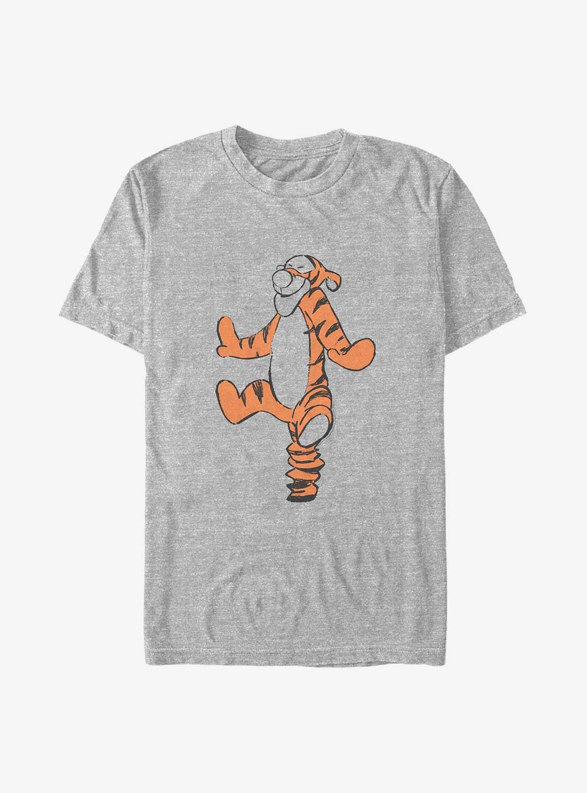 Winnie The Pooh Sketch Tigger Big Tall T-Shirt