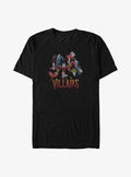 Villains Vintage Baddies Big Tall T-Shirt