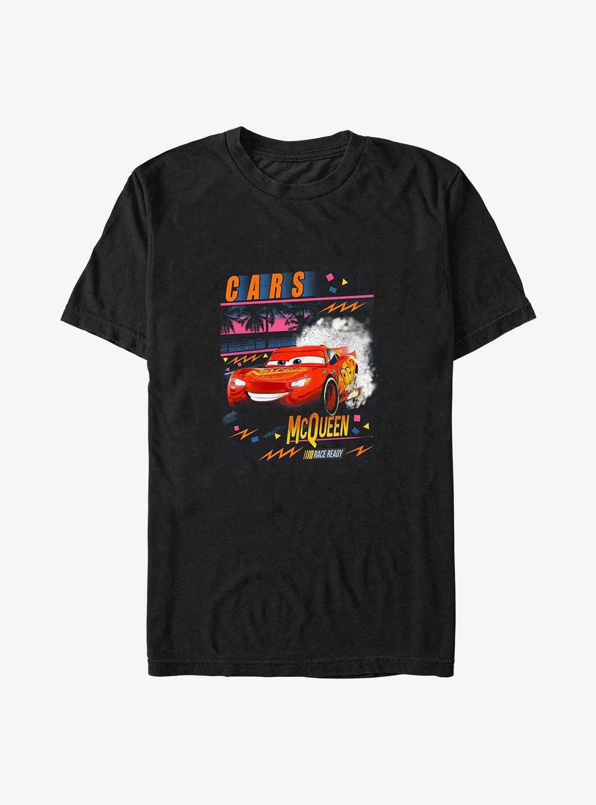Cars Miami Nights McQueen Big Tall T-Shirt