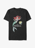The Little Mermaid Sea Friends Ariel and Flounder Big Tall T-Shirt