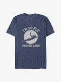Tinker Bell Peter Pan I'm So Fly I Never Land Big Tall T-Shirt