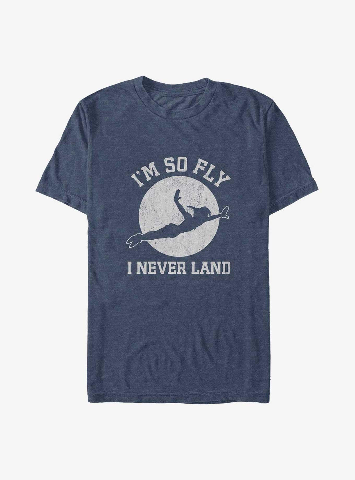 Tinker Bell Peter Pan I'm So Fly I Never Land Big Tall T-Shirt