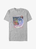 Wall-E Eve and Wall-E In Space Big Tall T-Shirt