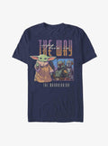 space adventure The Mandalorian The Way Retro T-Shirt