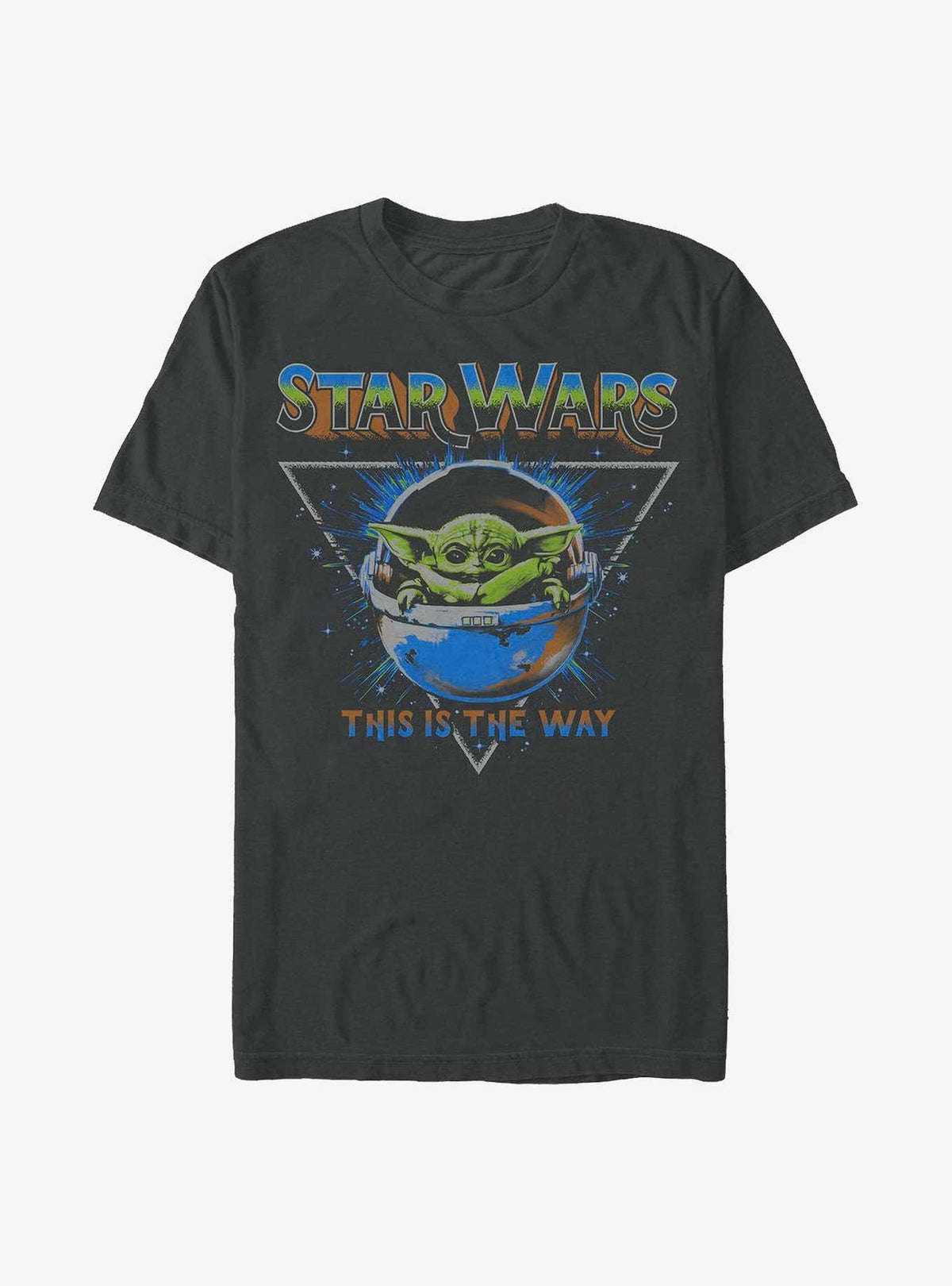 space adventure The Mandalorian Retro The Child T-Shirt 2