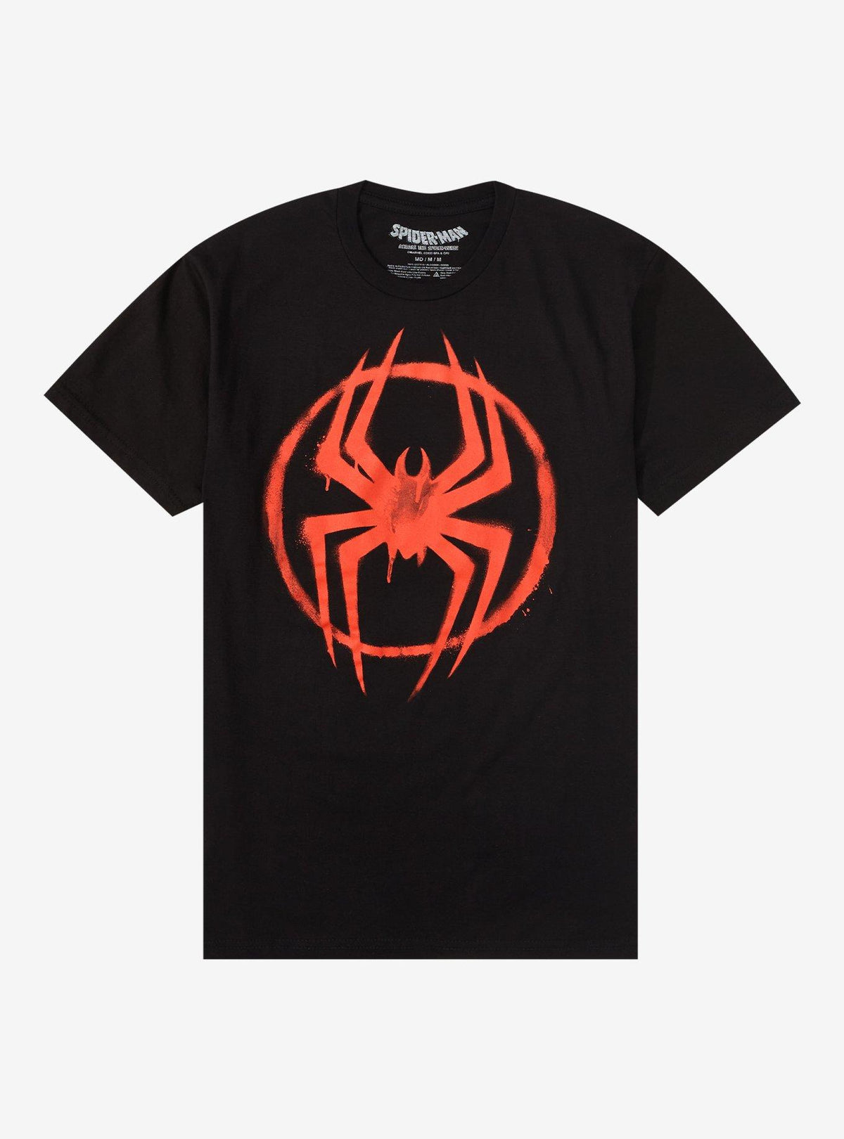 web hero Across The Spider-Verse Miles Logo T-Shirt