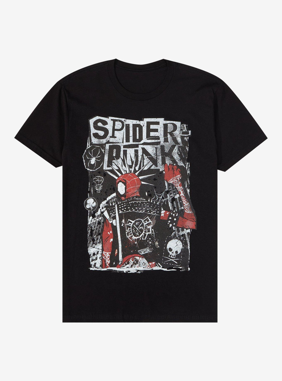 web hero Across The Spider-Verse Spider-Punk T-Shirt