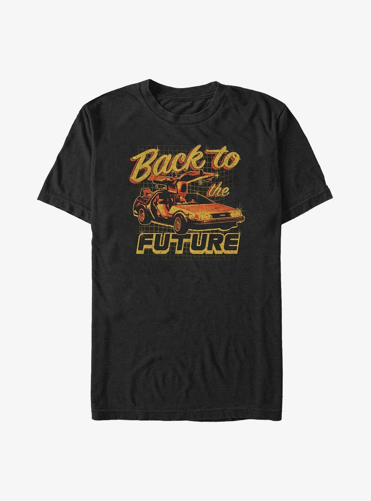 Back to the Future Race Back Big Tall T-Shirt