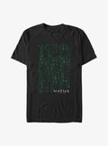 The Matrix Encyrpted Poster Big Tall T-Shirt