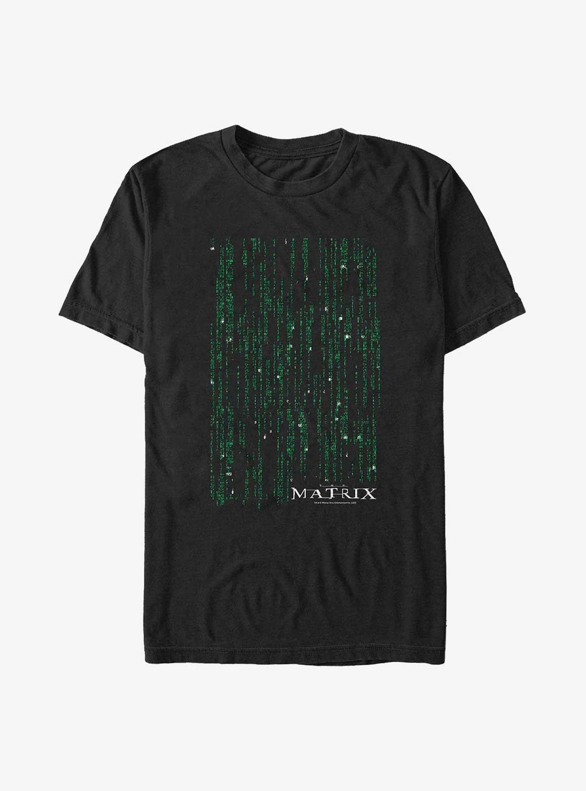 The Matrix Encyrpted Poster Big Tall T-Shirt
