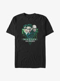The Matrix Neo Trinity and Morpheus Logo Big Tall T-Shirt