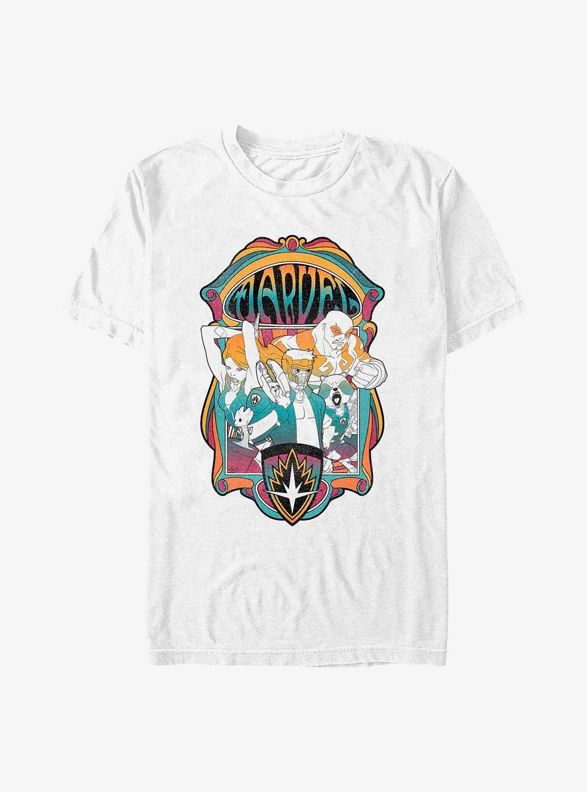 Guardians of the Galaxy Retro Galaxy T-Shirt