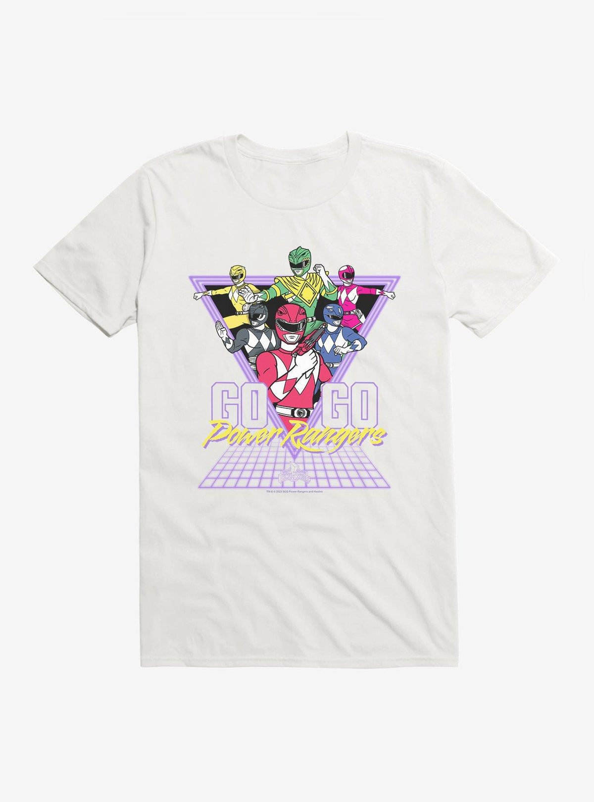 Mighty Morphin color hero team Go color hero team Retro T-Shirt