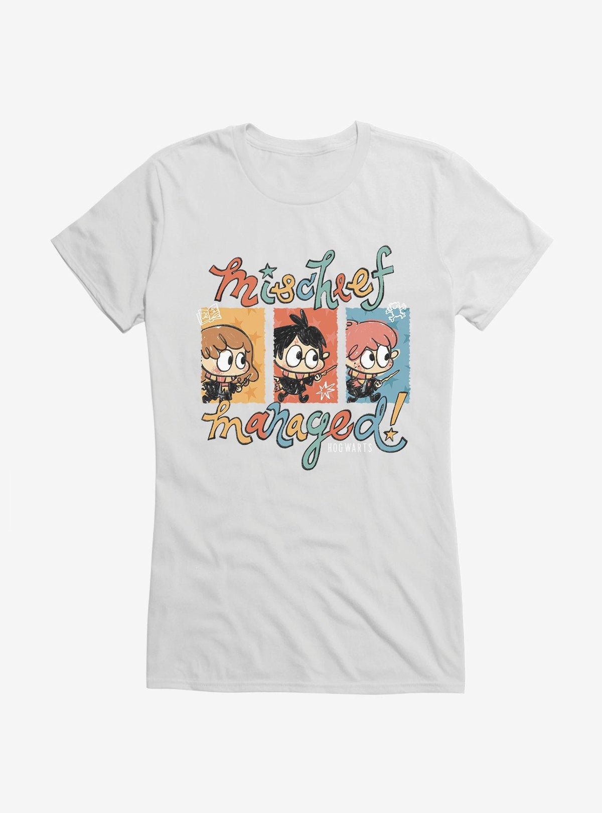 wizard school Mischief Managed Girls T-Shirt