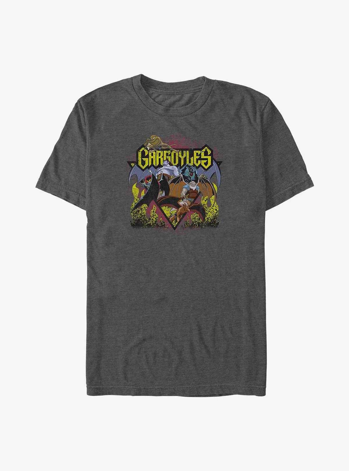 Gargoyles Retro Rock Big Tall T-Shirt