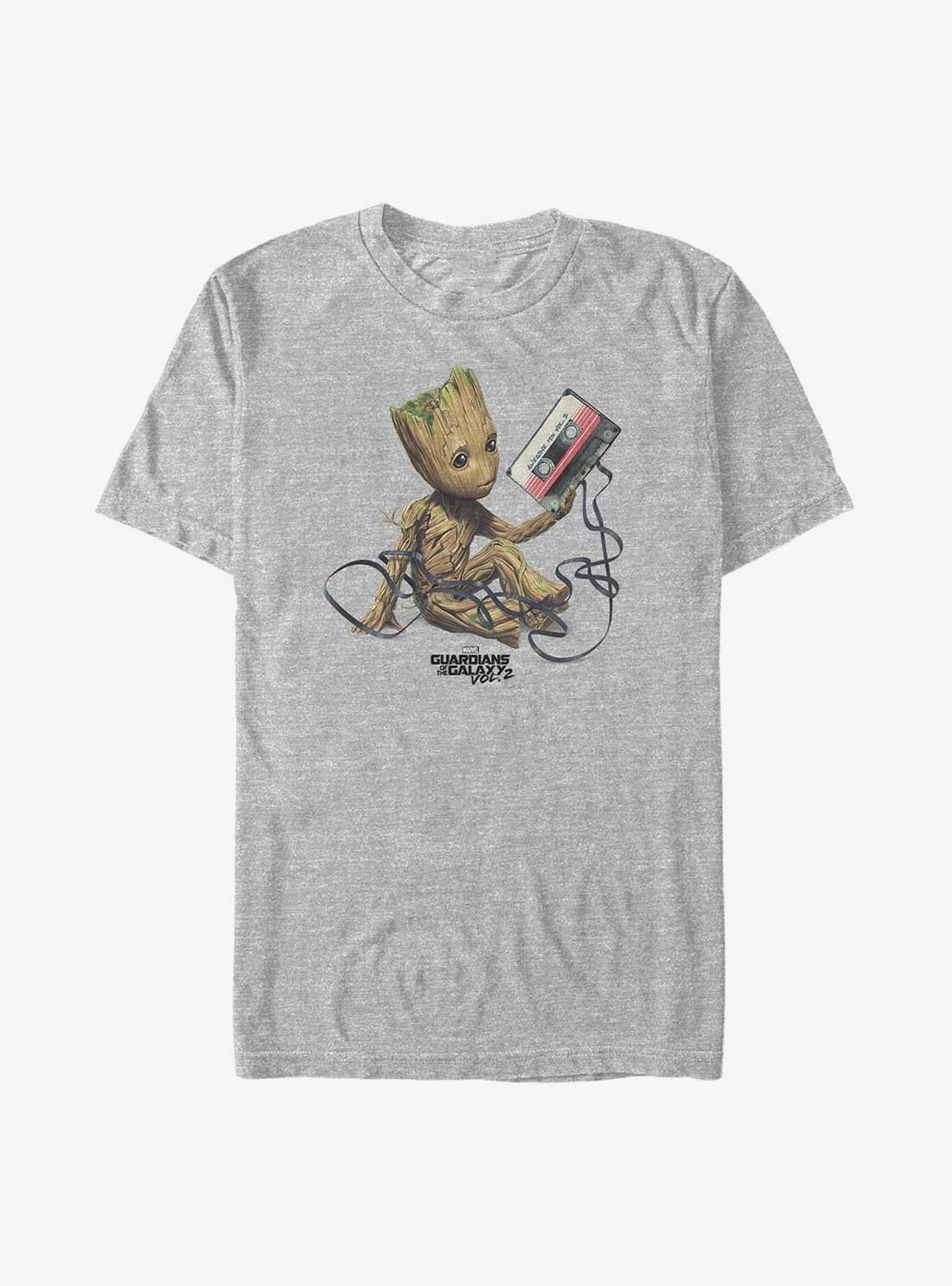 Guardians of the Galaxy Groot Tape Big Tall T-Shirt