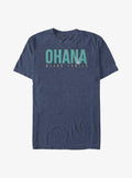 island alien duo Bold Text Ohana Big Tall T-Shirt