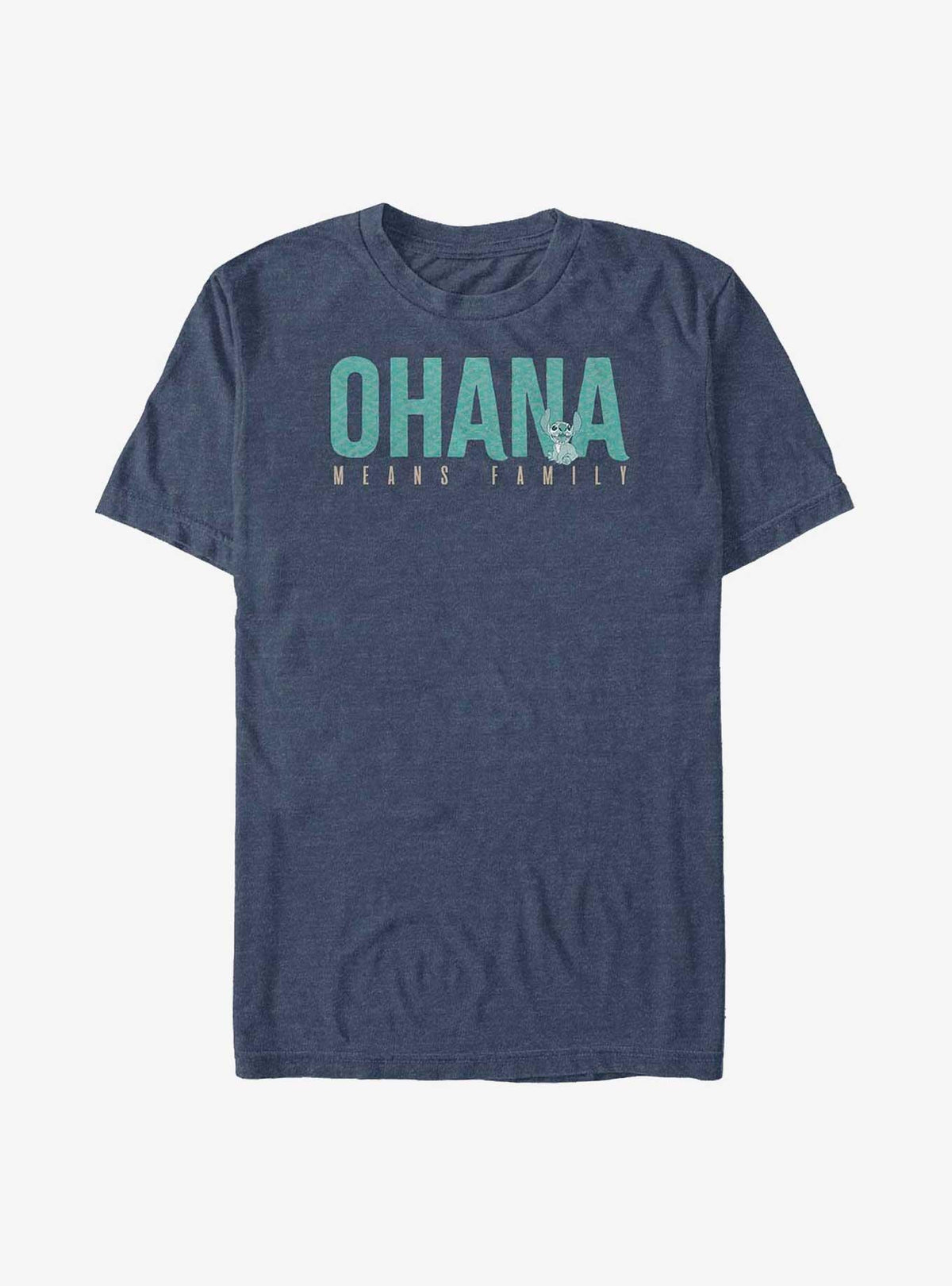 island alien duo Bold Text Ohana Big Tall T-Shirt