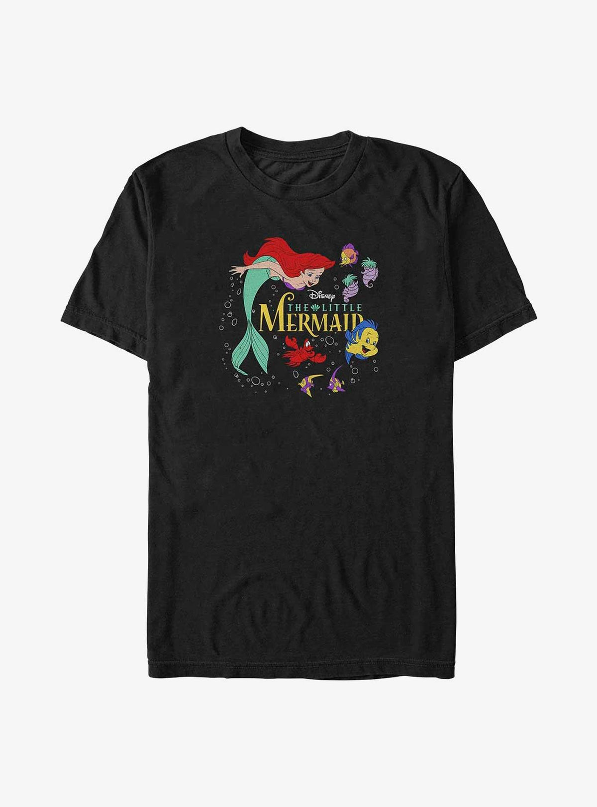 The Little Mermaid Movie Poster Big Tall T-Shirt