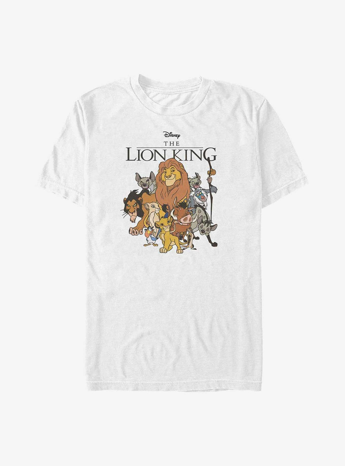The Lion King Group Big Tall T-Shirt