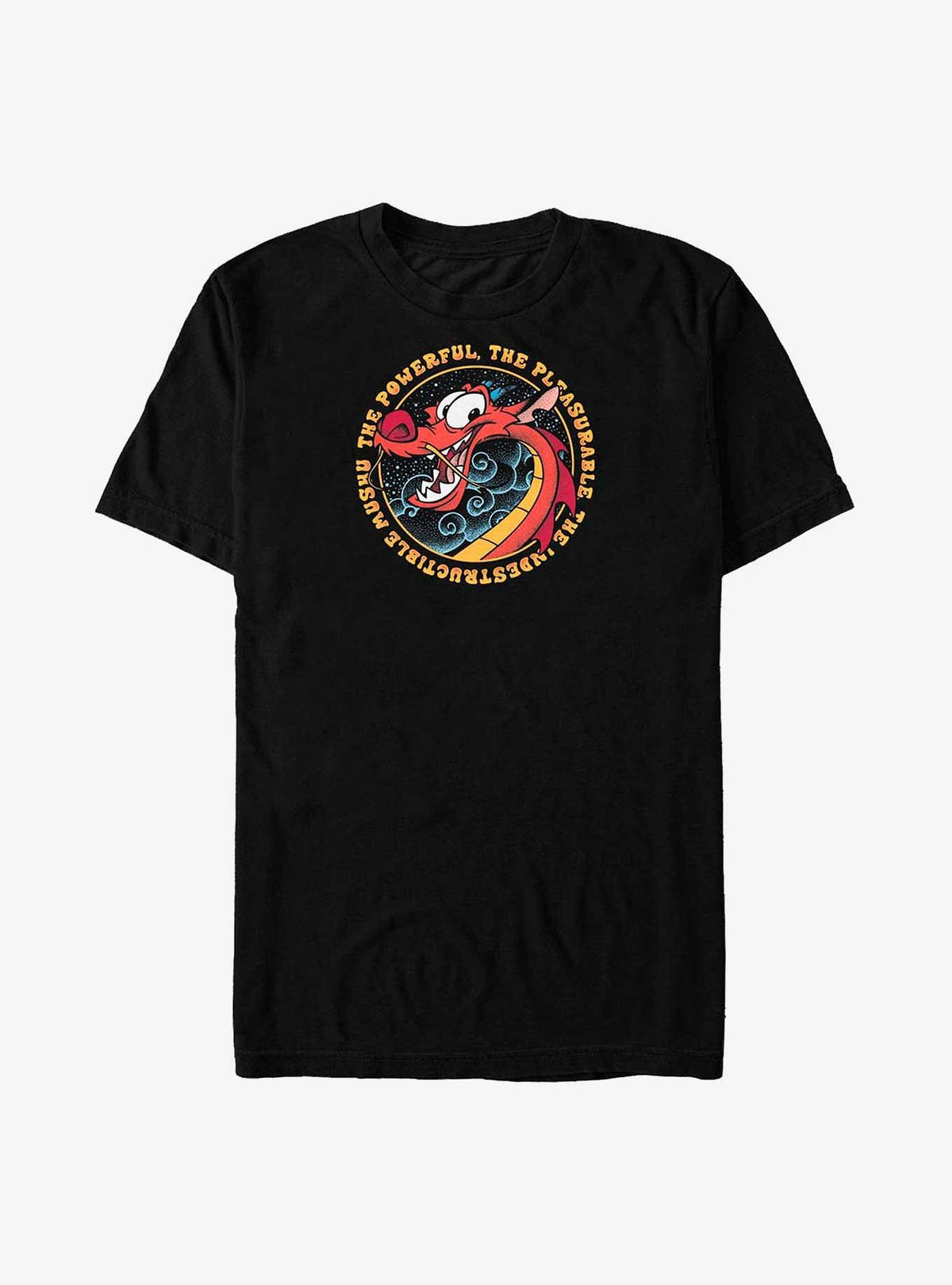 Mulan The Powerful Dragon Mushu Big Tall T-Shirt